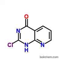 Molecular Structure of 746671-60-3 (6-Chloro-3H-pyrido[2,3-d]pyrimidin-4-one)